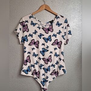 NWT Rue Plus  Butterfly Body Suit   Size 2X